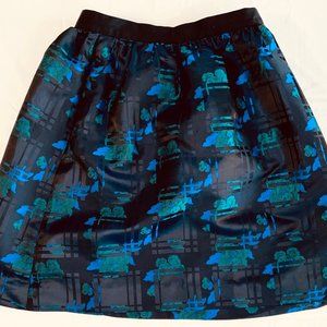 J.Crew pattern floral skirt